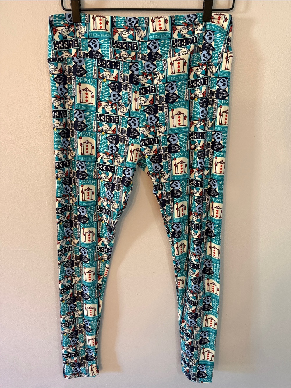 LuLaRoe Disney Villain Leggings Queen of Hearts and Evil Queen Tall/Curvy